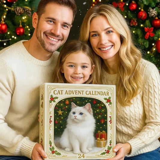 Schnurrmas™ – Adventskalender mit 24 festlichen Katzen