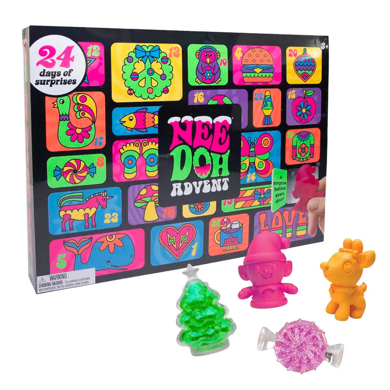 MerrySqueeze™ – Adventskalender mit 24 lustigen Fidget-Spielzeugen