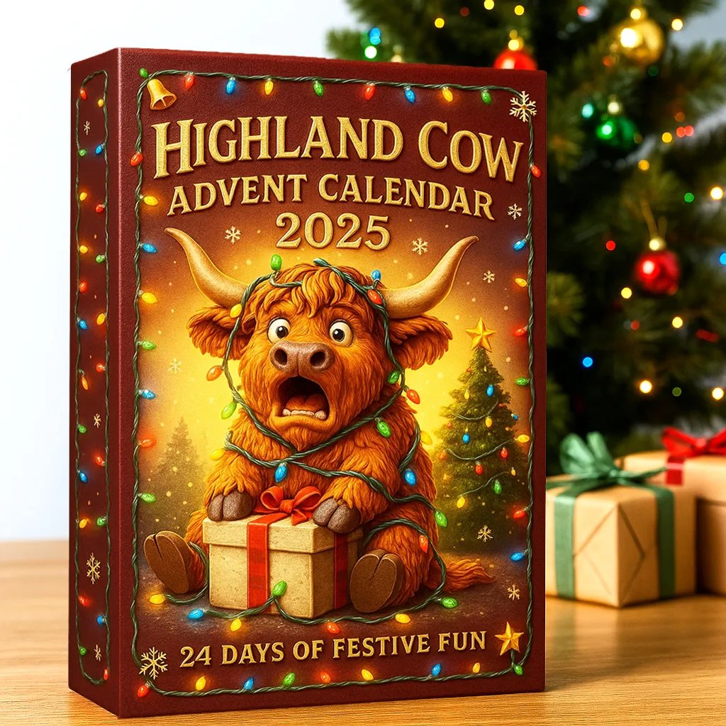 Highland-Rinder Adventskalender 2025