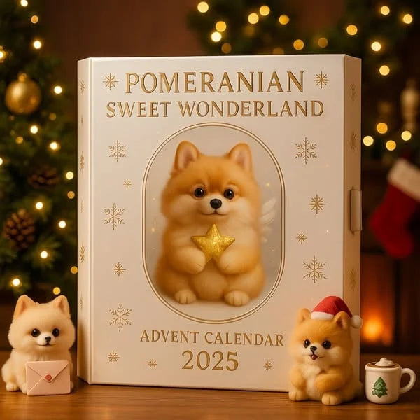 Zwergspitz Adventskalender 2025