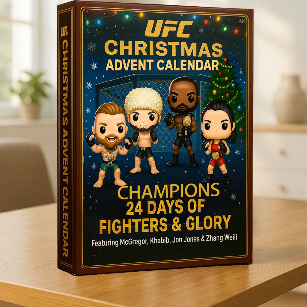 UFC fan met adventskalender
