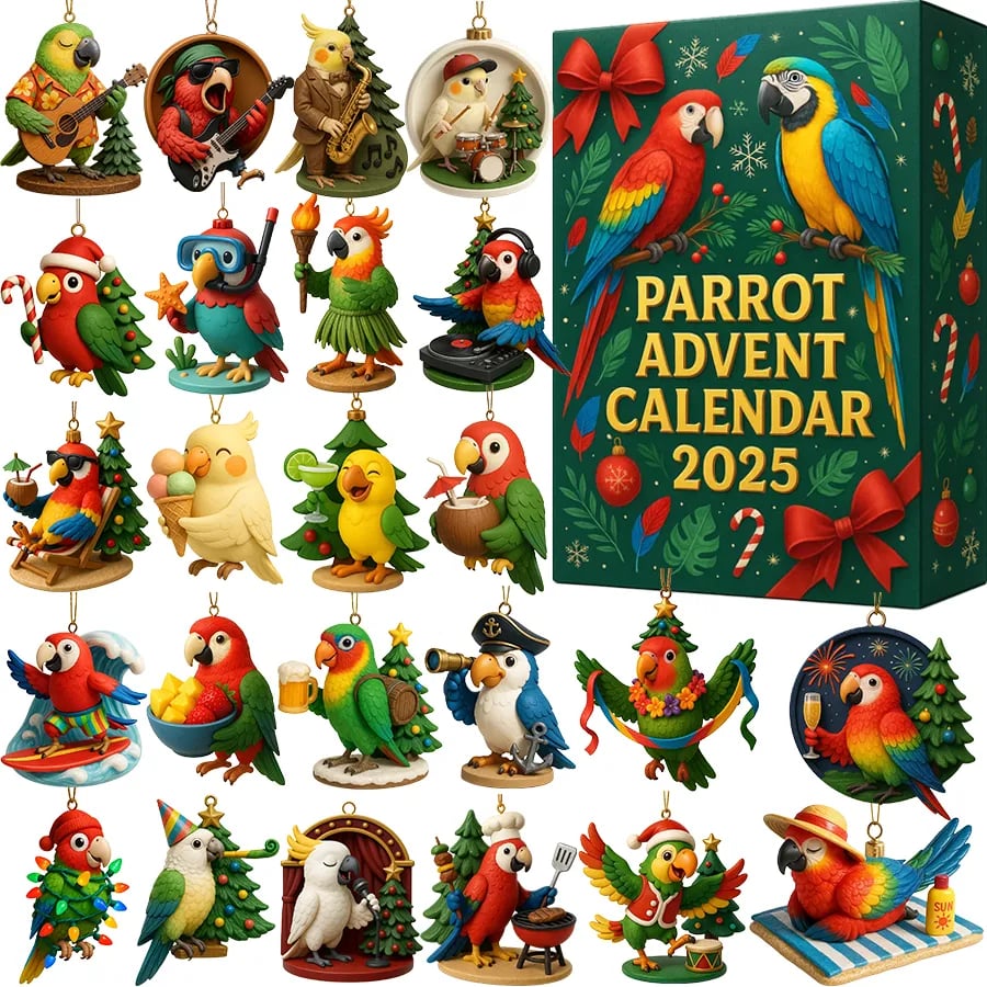 Papagei Adventskalender