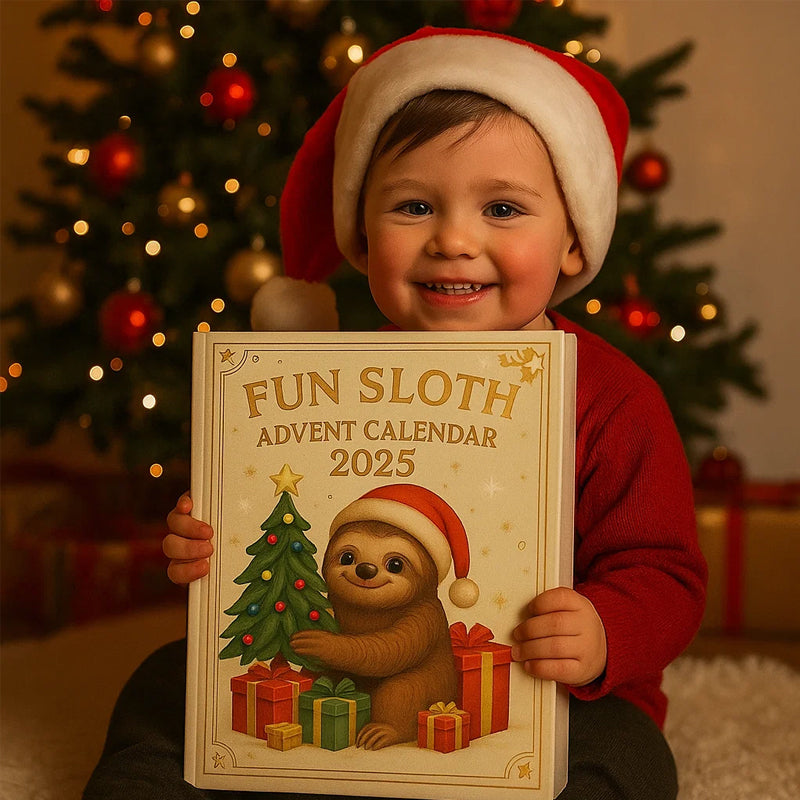 Lustiger Faultier Adventskalender 2025