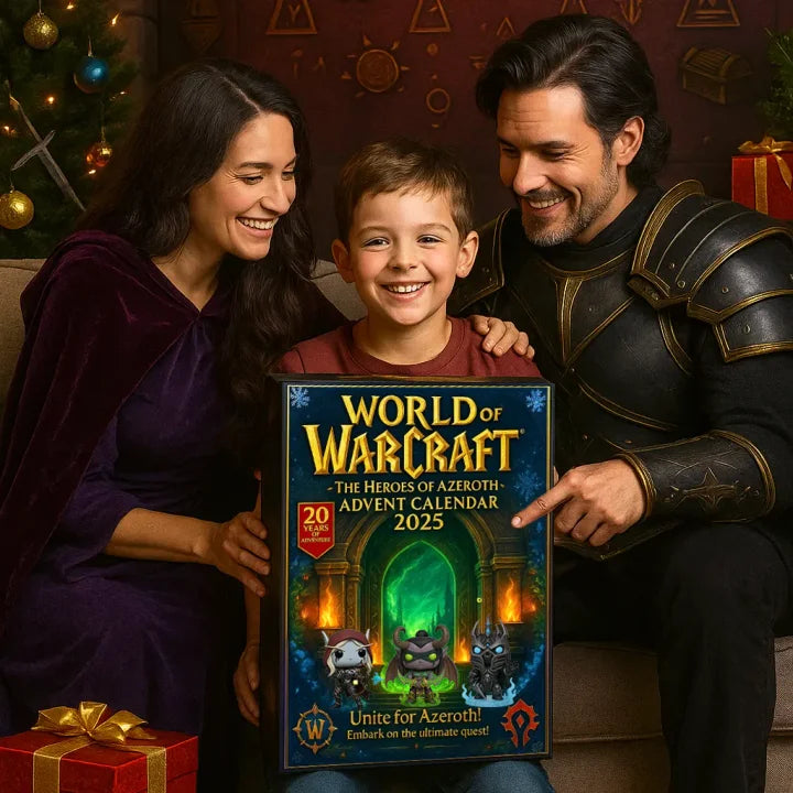Familie met WoW Adventskalender