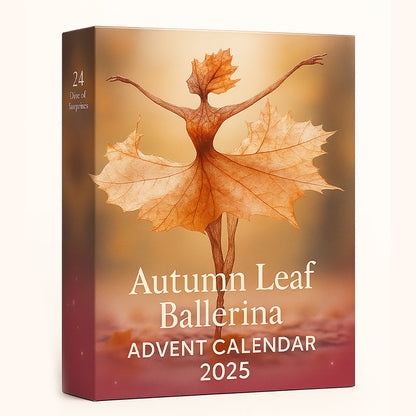 Herbstblatt-Ballerina Adventskalender 2025