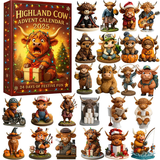 Highland-Rinder Adventskalender 2025