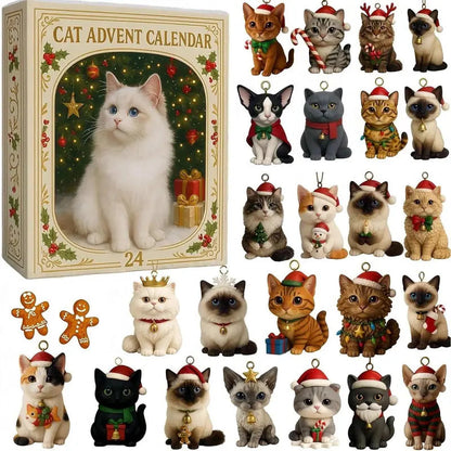 Schnurrmas™ – Adventskalender mit 24 festlichen Katzen