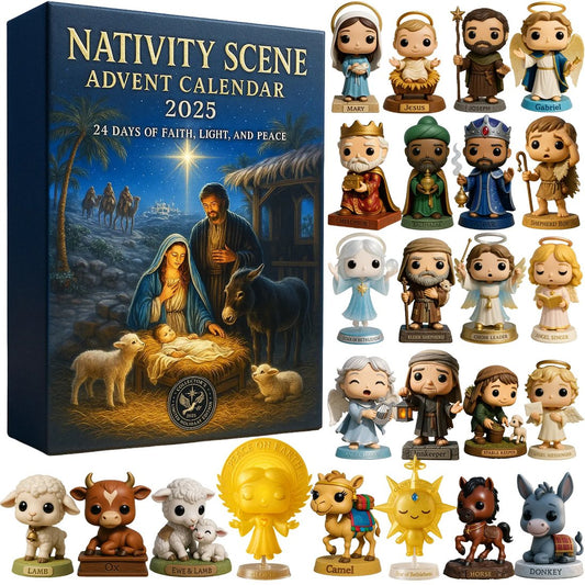 Weihnachtskrippen-Adventskalender 2025