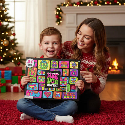 MerrySqueeze™ – Adventskalender mit 24 lustigen Fidget-Spielzeugen